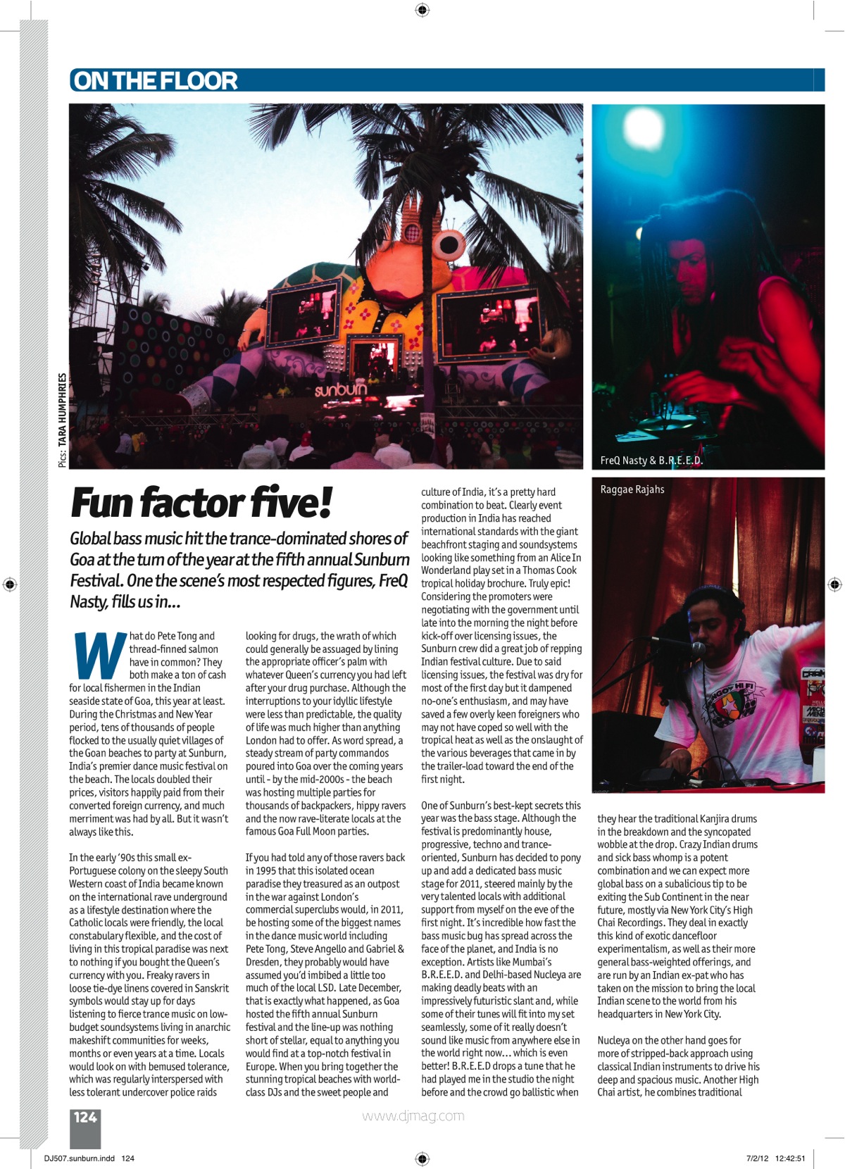 Goa Bass - DJ Magazine - FreQ Nasty